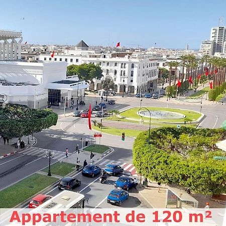 Panoramic View Of Downtown Rabat Lägenhet Exteriör bild