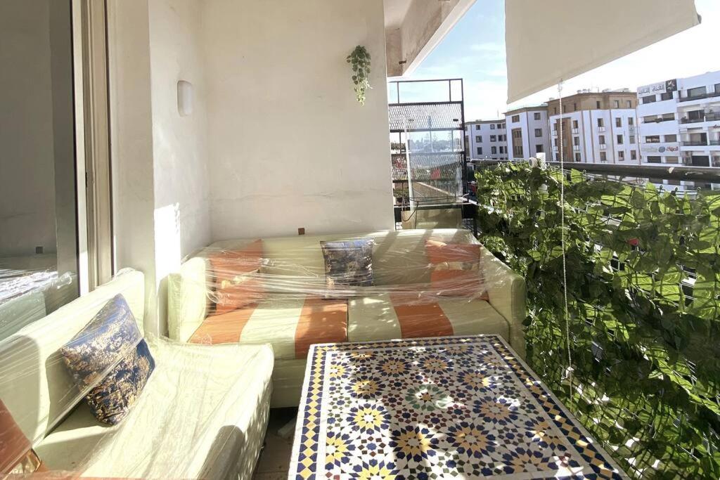 Panoramic View Of Downtown Rabat Lägenhet Exteriör bild
